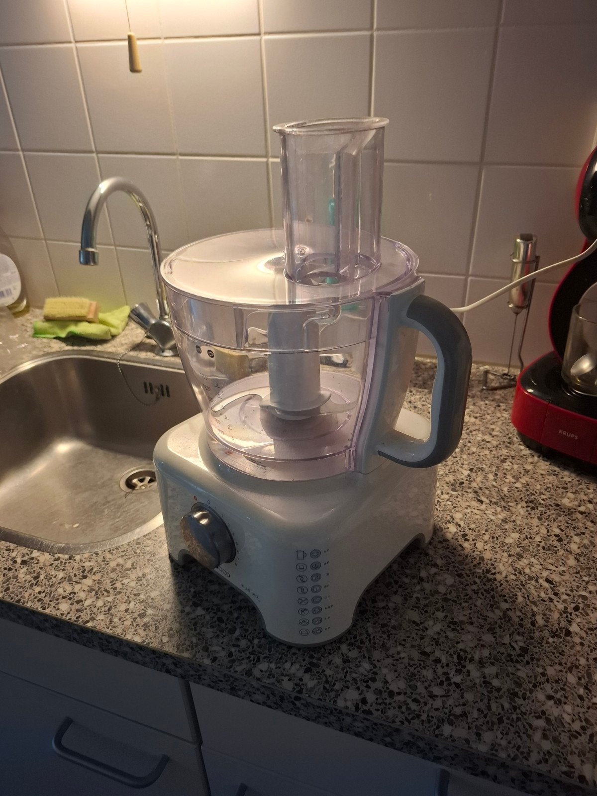 Kenwood MultiPro FP734 Keukenmachine - Compleet, 3 snelheden of meer, Ophalen of Verzenden, Zo goed als nieuw, 2 tot 3 liter
