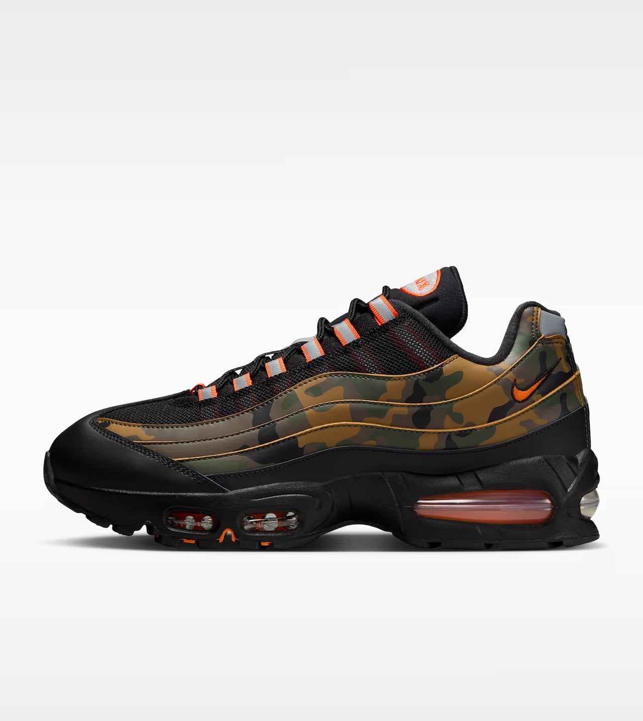 Nike Air Max 95 ‘Safety Orange Camo’ - maat 43, Product.Safety.ENEA@nike.com, Zwart, Nike, Nieuw