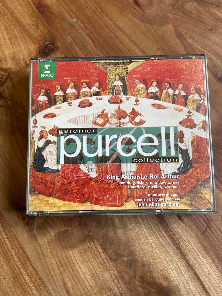 Purcell Collection - King Arthur - John Eliot Gardiner CD, Ophalen of Verzenden, Barok, Zo goed als nieuw, Opera of Operette
