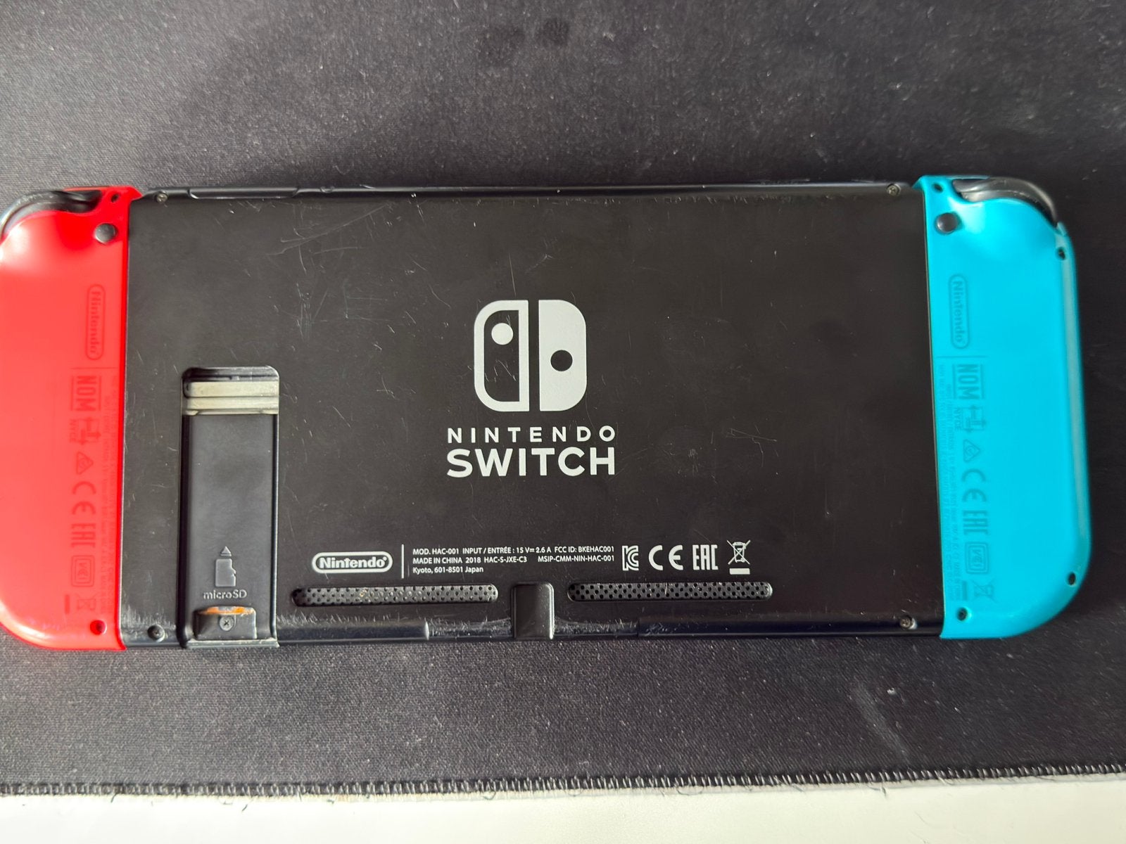 Nintendo Switch +switch opbergtas, Ophalen of Verzenden, Gebruikt, Zonder controller, Switch Original