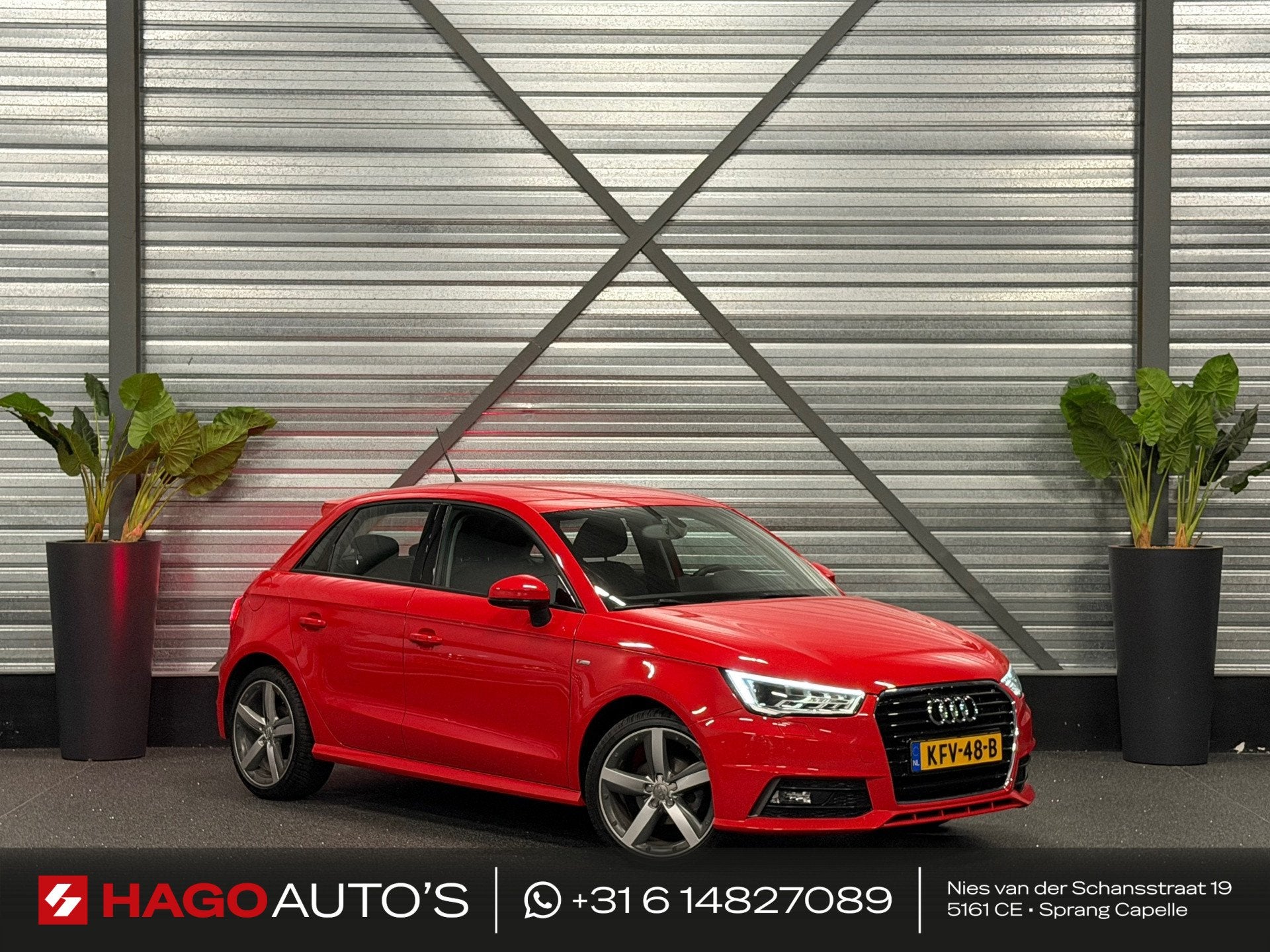 Audi A1 Sportback 1.0 TFSI S-LINE/LED/NAVI/CRUISE/PDC/CLIMAT, Auto's, Voorwielaandrijving, Stof, 82 pk, 23 km/l