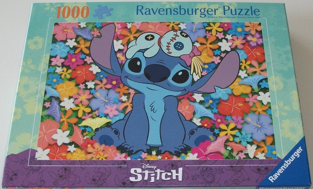 Puzzel *** STITCH AND SCRUMP *** 1000 stukjes Walt Disney, Hobby en Vrije tijd, Denksport en Puzzels, Ophalen of Verzenden, 500 t/m 1500 stukjes