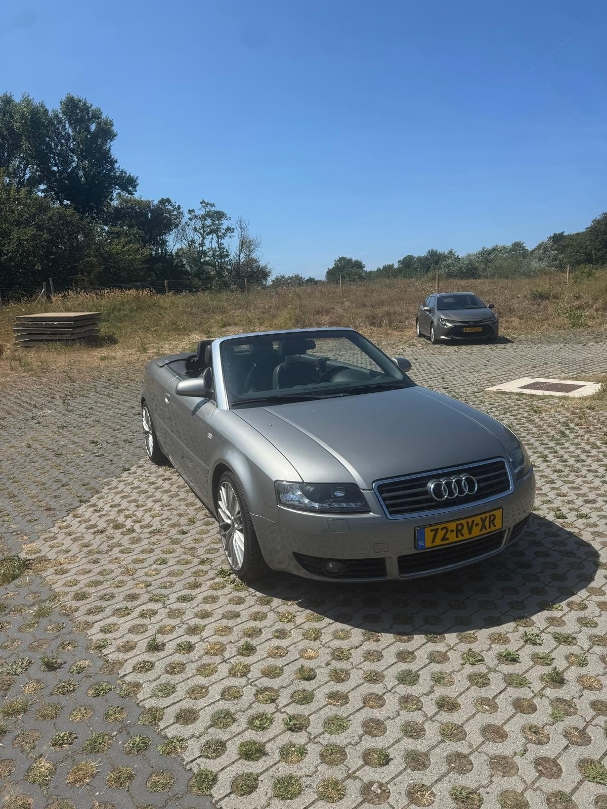 Audi A4 2.4 V6 125KW Cabrio AUT 2005 Grijs, Auto's, Audi, Particulier, Te koop