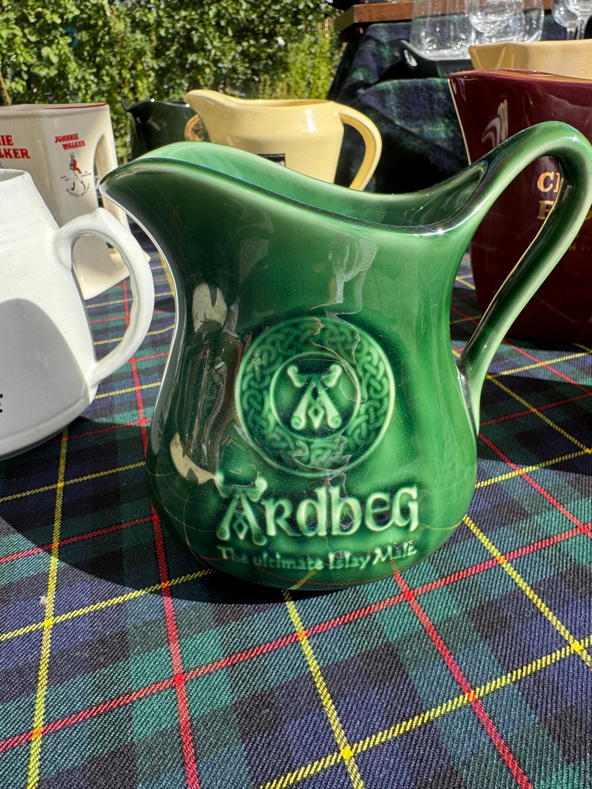 Ardbeg Porseleinen Whisky Jug - Groen, Ophalen of Verzenden