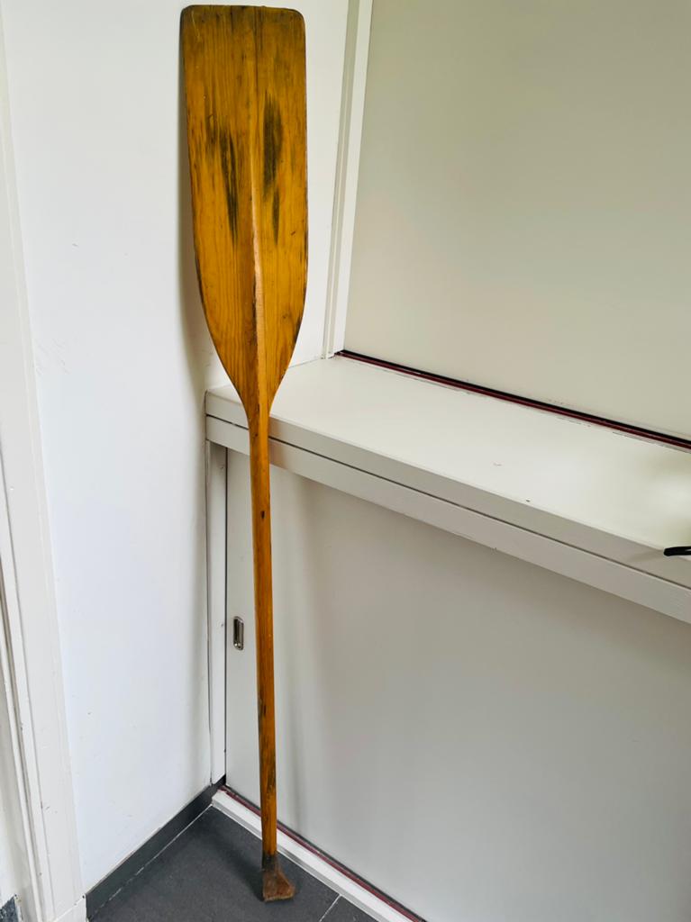 Houten kano Peddel, Ophalen, Gebruikt