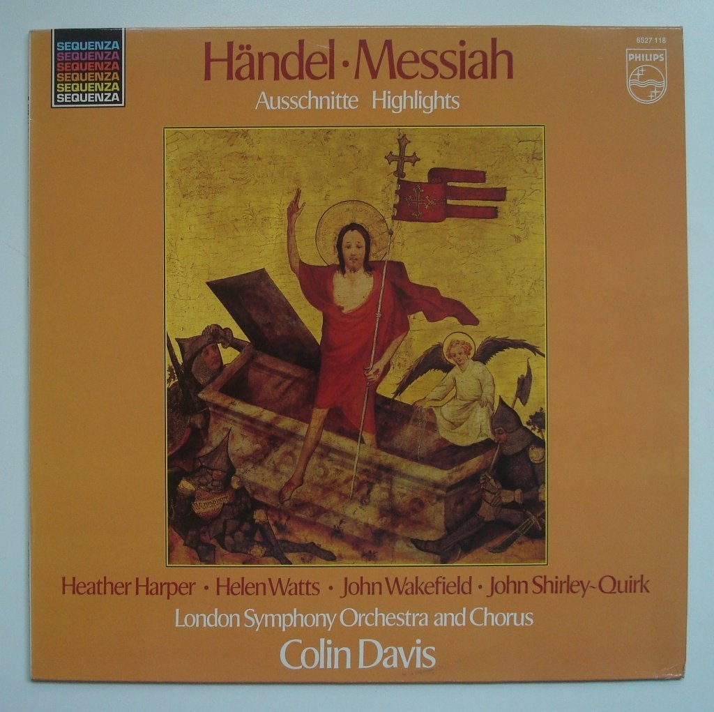 Händel - Messiah, originele lp uit 1981, Ophalen, Zo goed als nieuw, 12 inch, Orkest of Ballet