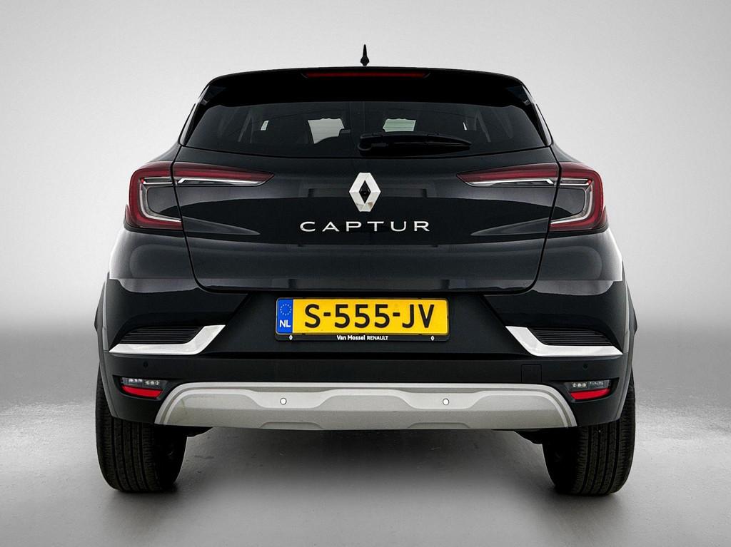 Renault Captur 1.0 TCe Techno 90PK | Apple CarPlay/Android A, Gebruikt, Euro 6, Leder en Stof, Zwart