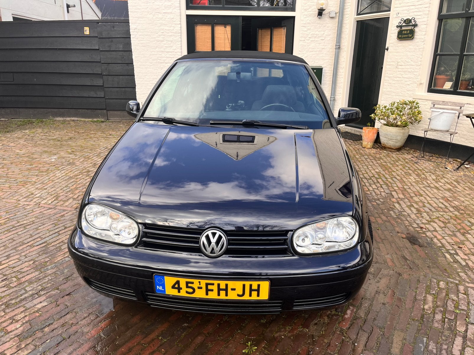 Volkswagen Golf 1.8 Cabriolet 55KW 2000 Blauw trekhaak, Ophalen of Verzenden, Golfkar