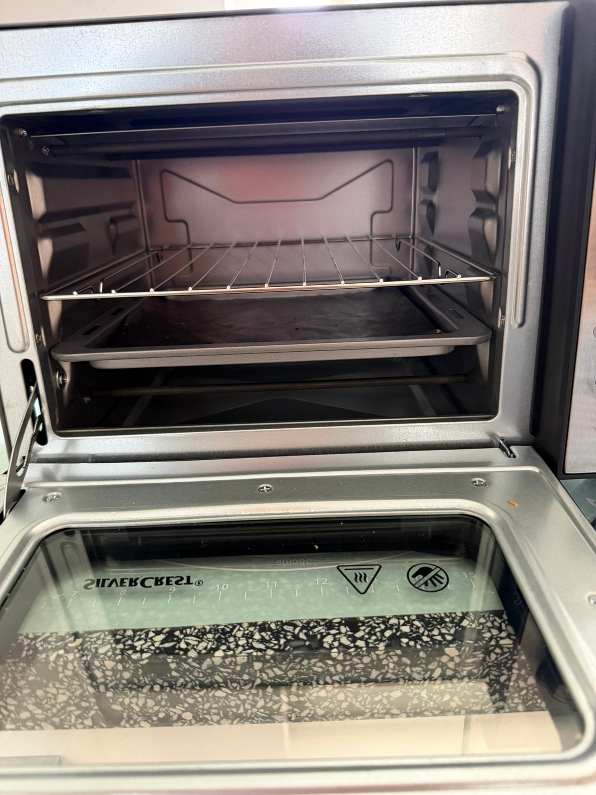 SilverCrest PD-9007 Mini-Bakoven – 1300W – Nieuwstaat, Ophalen, Zo goed als nieuw, Minder dan 45 cm