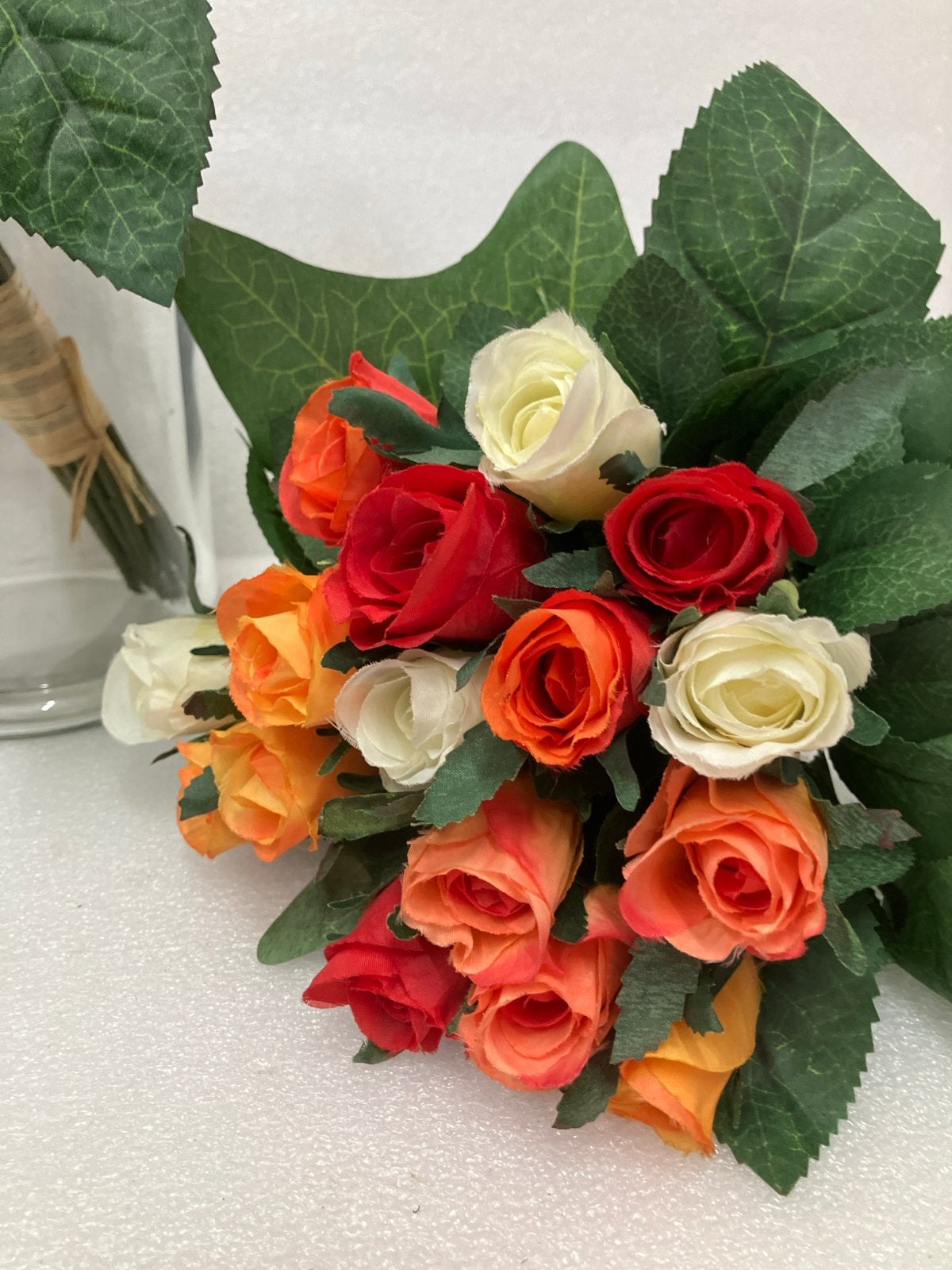 Bos kunst tulpen, Meerkleurig, Overige materialen, Ophalen of Verzenden, Zo goed als nieuw