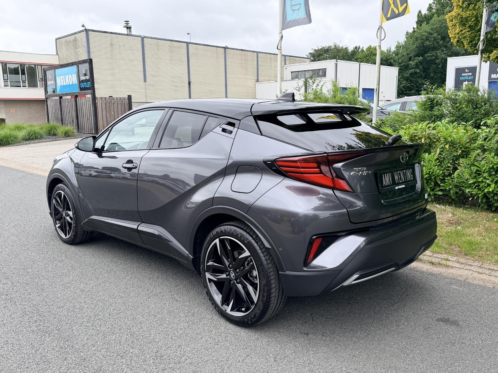 Toyota C-HR 2.0 Hybrid 184PK GR-Sport•ACC•Camera, Auto's, Gebruikt, Euro 6, 4 cilinders, Bedrijf