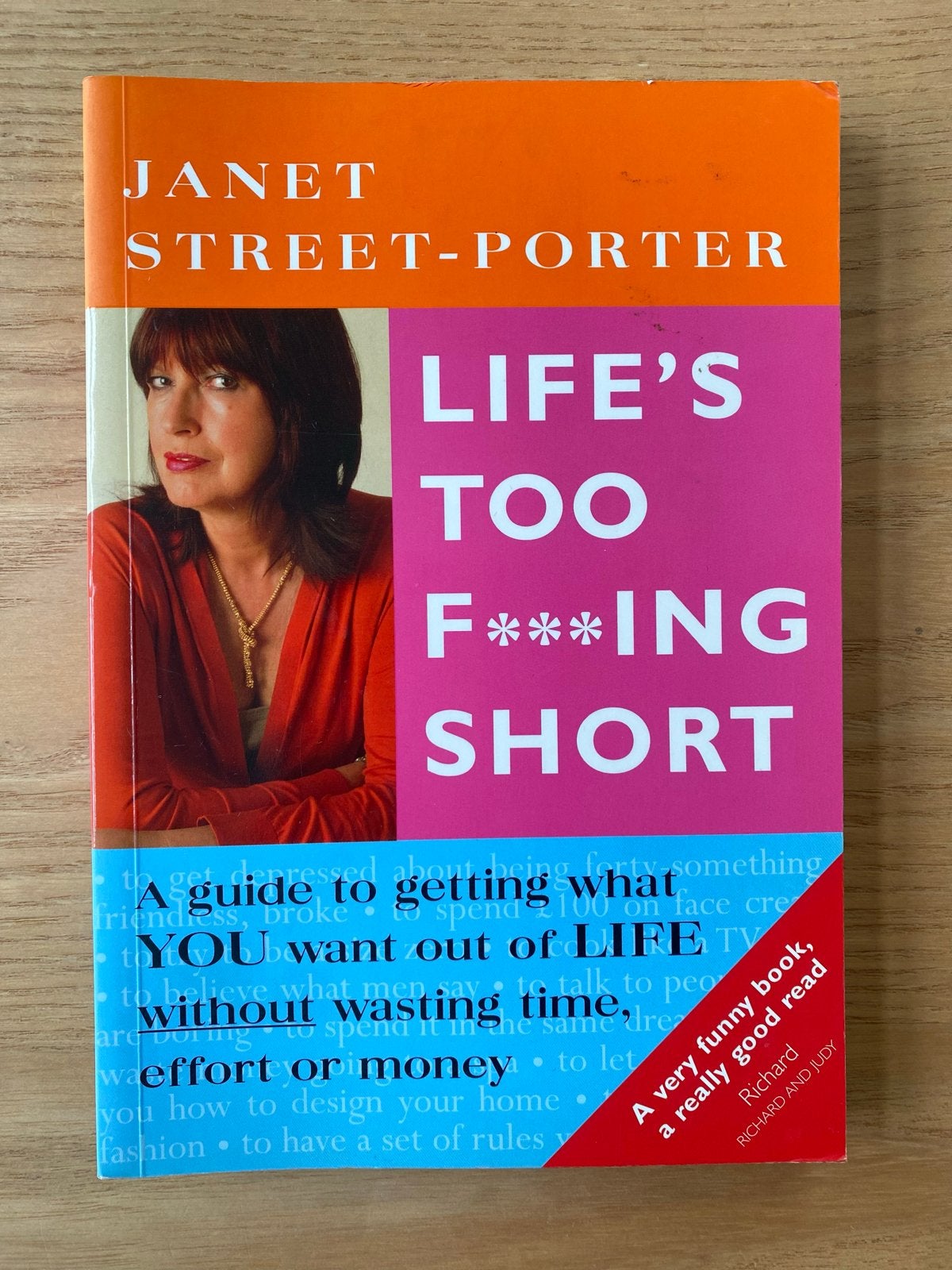Life's Too F***ing Short - Janet Street-Porter, Ophalen of Verzenden, Nieuw, Europa overig