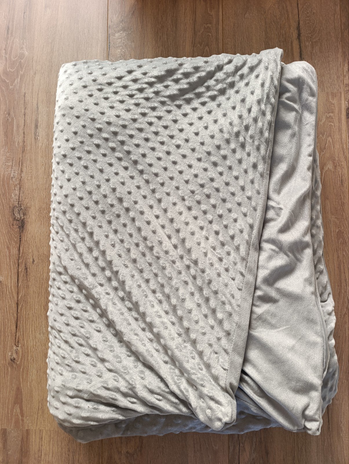 Verzwaringsdeken 7kg, Ophalen, Eenpersoons, Grijs, Deken of Dekbed