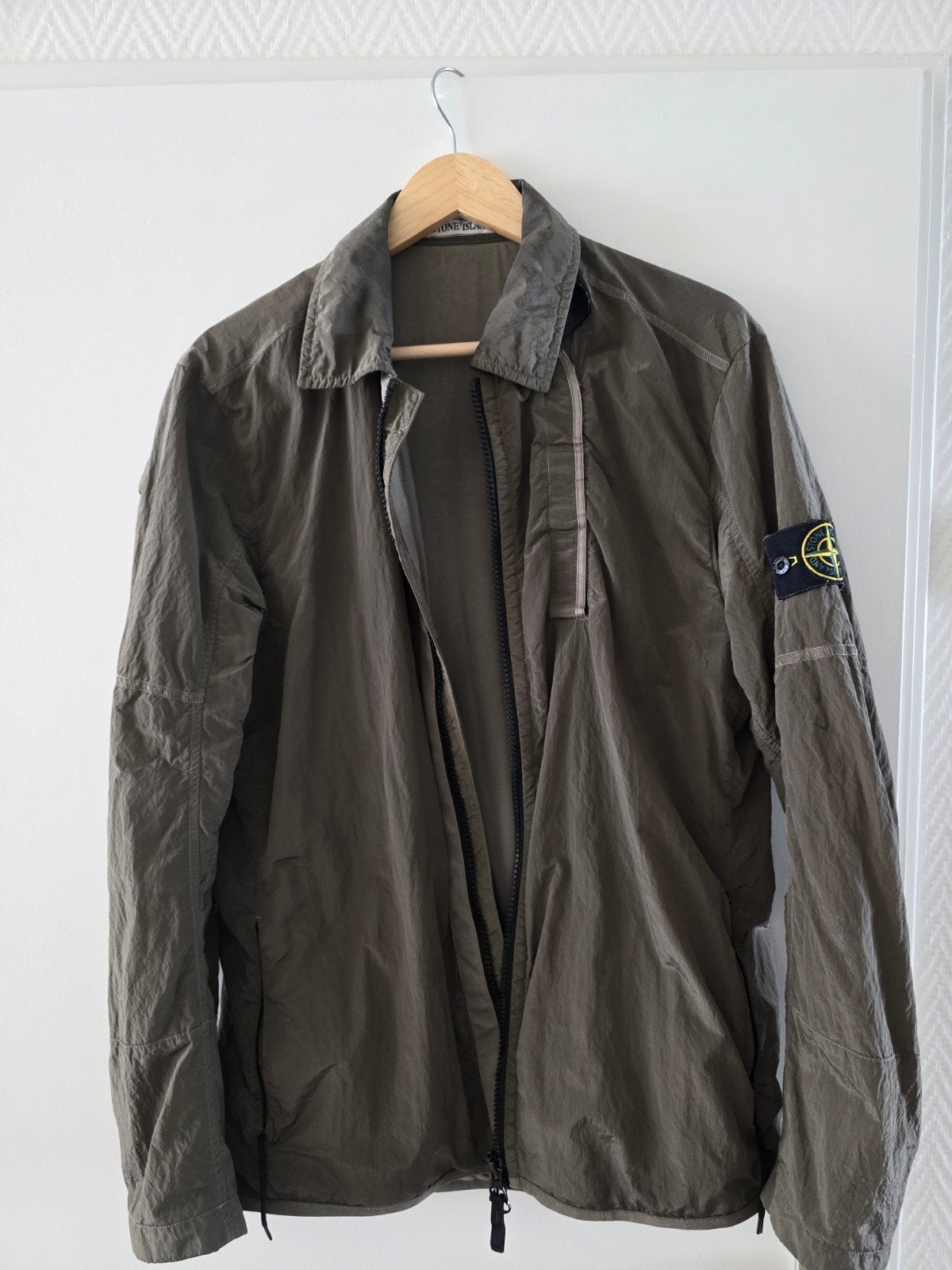 Stone island jas maat L, Ophalen of Verzenden, Zwart