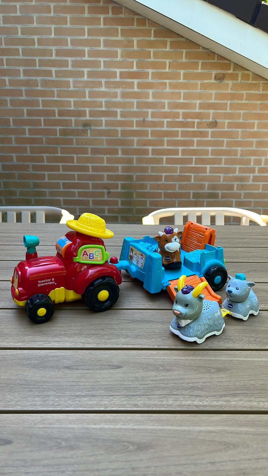 Toet-Toet Auto’s Tractor en Dierenkar, Ophalen, Gebruikt, 4 tot 6 jaar