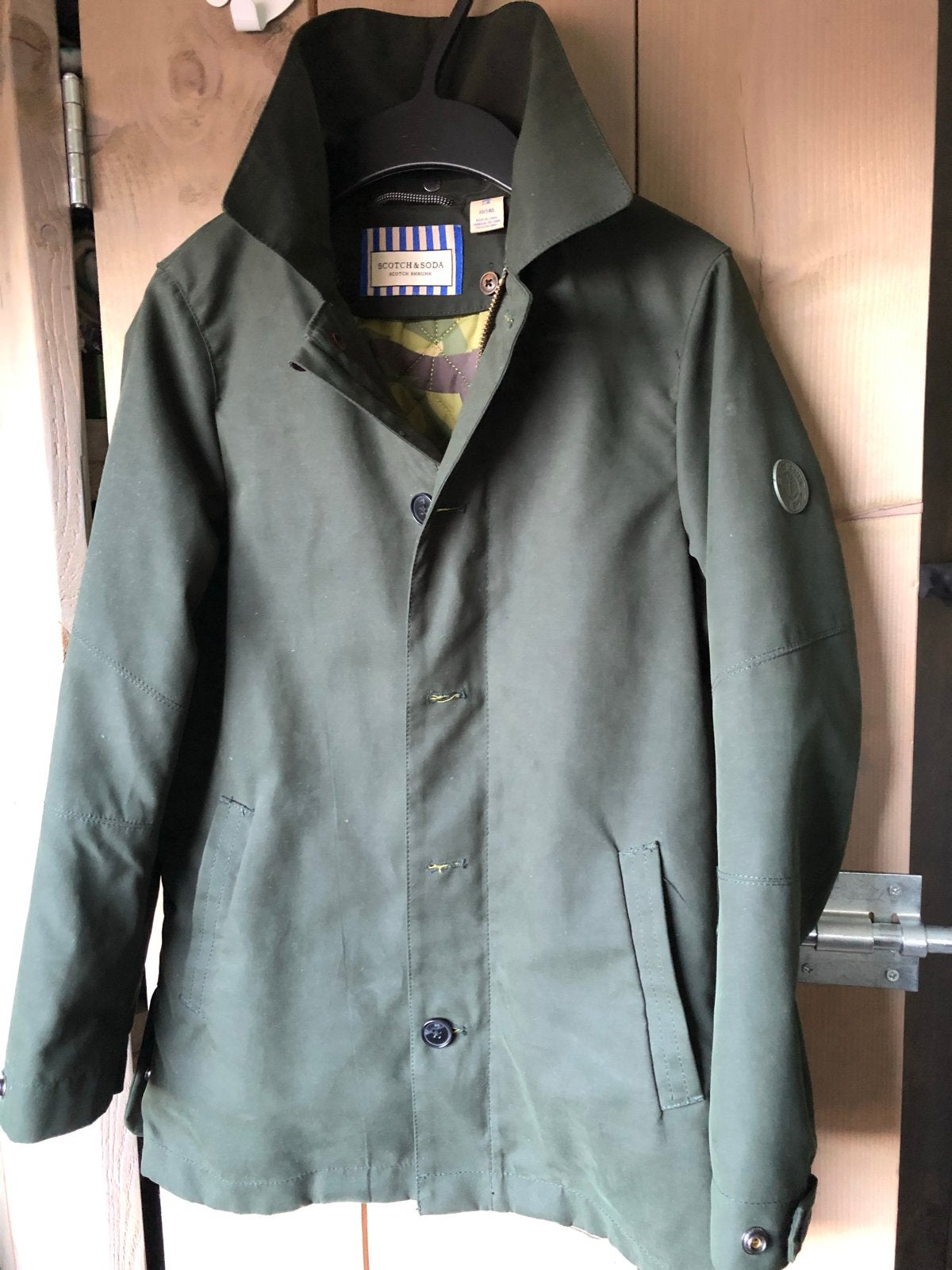 Scotch Shrunk groene jas maat 140, Ophalen of Verzenden, Nieuw, Jongen, Jas