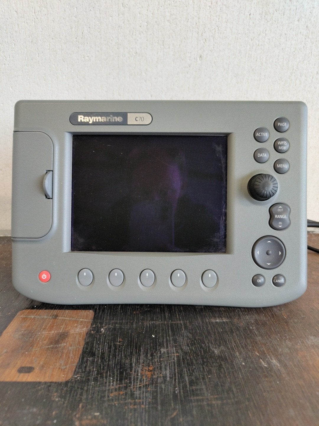 Raymarine C70 Kaartplotter met Navionics kaart, Ophalen of Verzenden, Gebruikt, Kaartplotter of Fish Finder