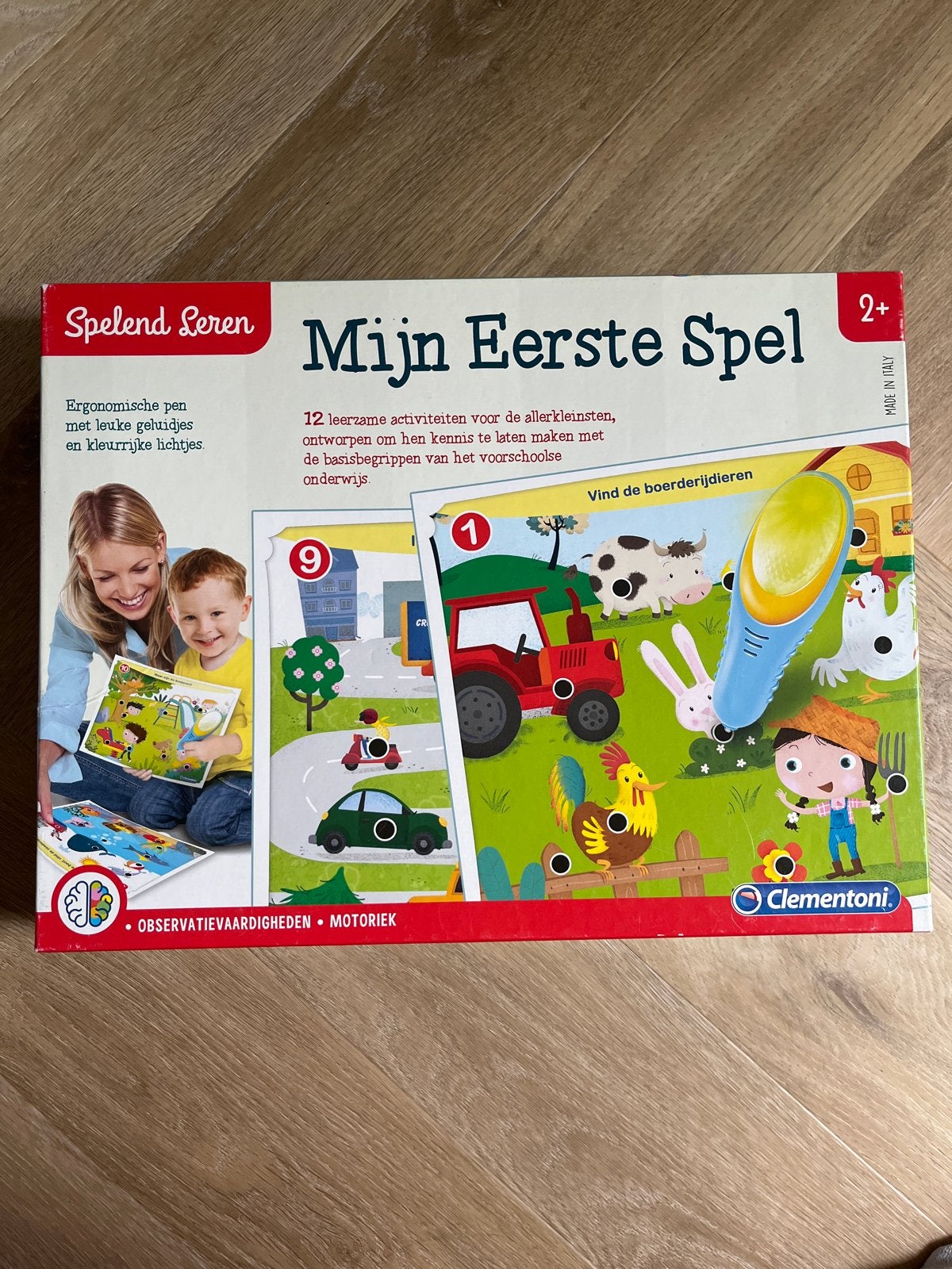Clementoni Mijn Eerste Spel - Educatief Spel 2+, Ophalen of Verzenden, Nieuw, Ontdekken, Met licht