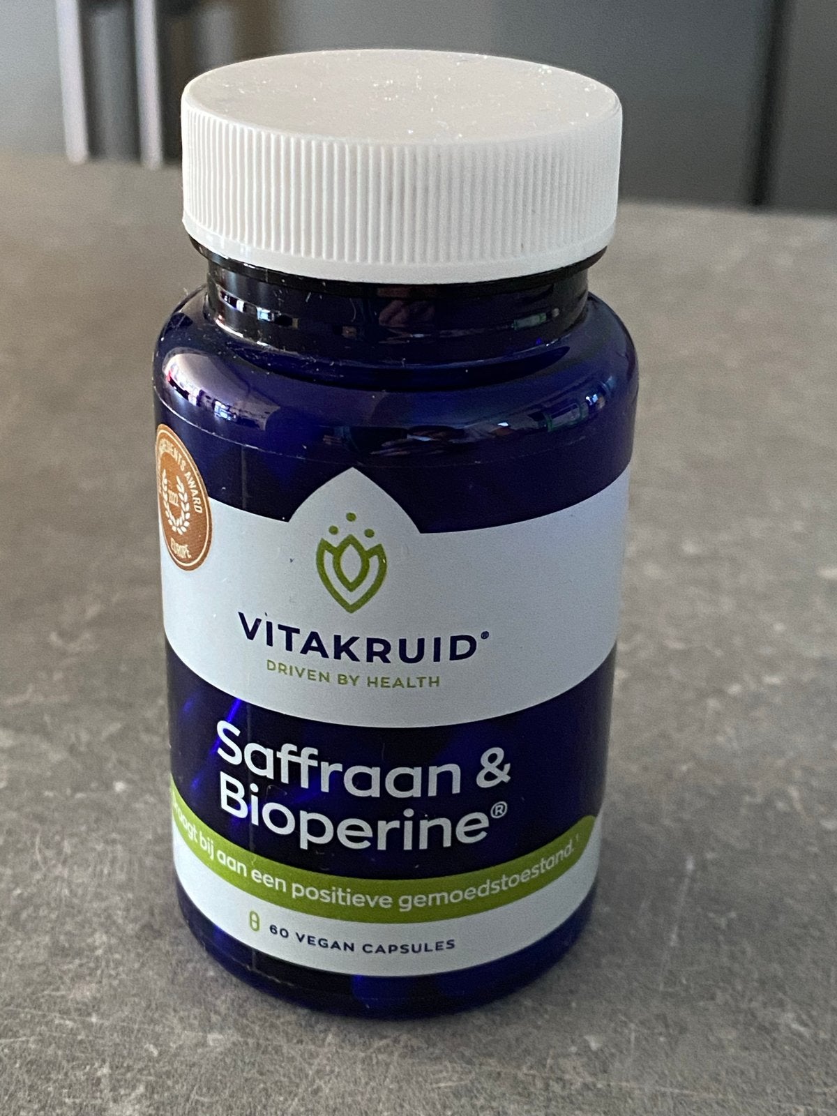 Vitakruid Saffraan & Bioperine - Ongeopend potje, Ophalen of Verzenden, Nieuw, Overige typen