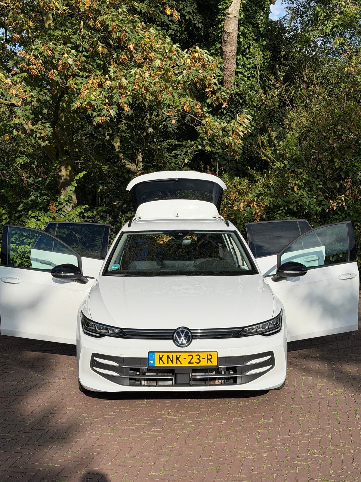 Volkswagen Golf Variant 1.5 Etsi 150pk Dsg-7 2025 Wit, Auto's, 1498 cc, 4 cilinders, 1337 kg, Wit