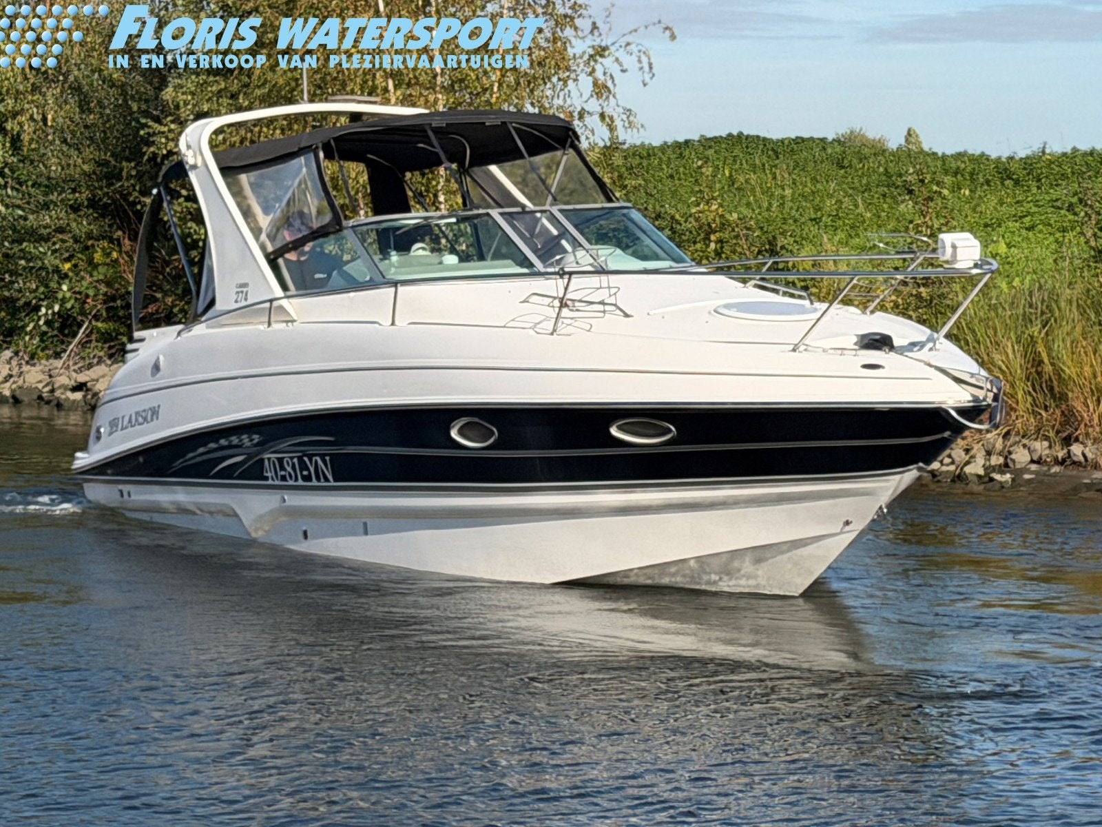 Larson Cabrio 274, Watersport en Boten, 3 m, 9 m, Gebruikt, Overige brandstoffen