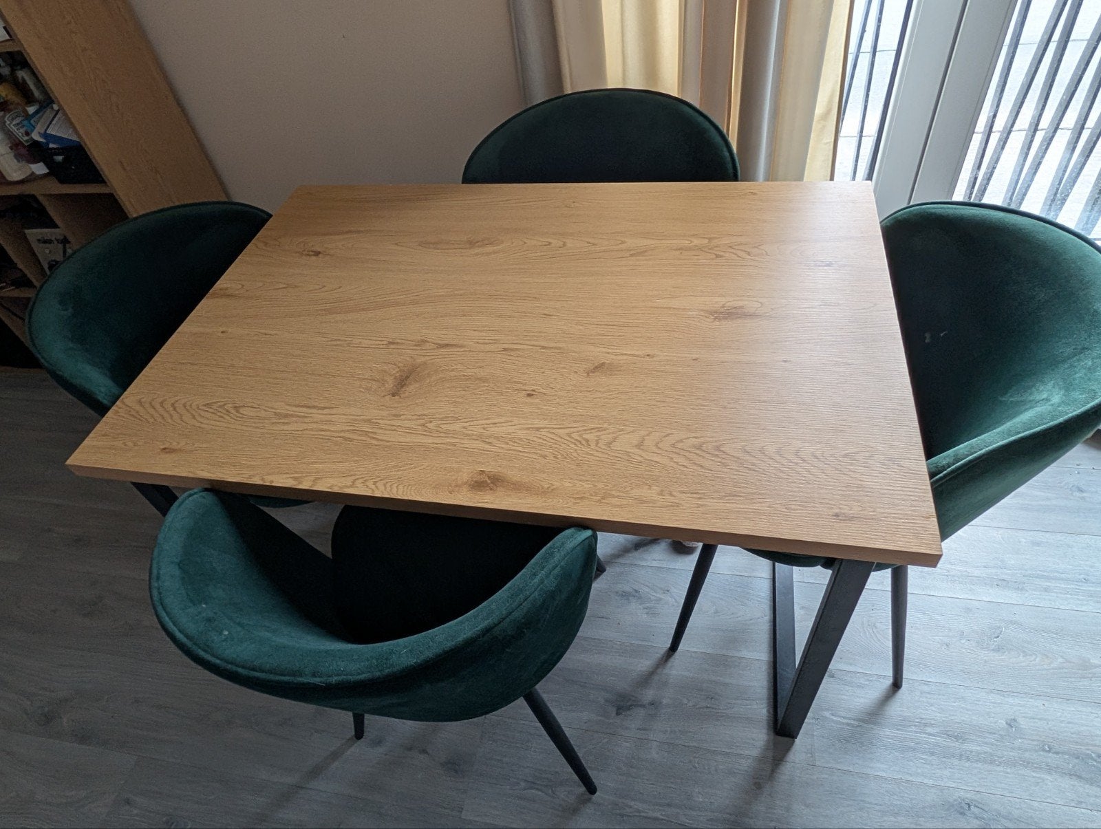 Eetkamertafel, Huis en Inrichting, Tafels | Eettafels, Ophalen, 100 tot 150 cm, Rond, 50 tot 100 cm
