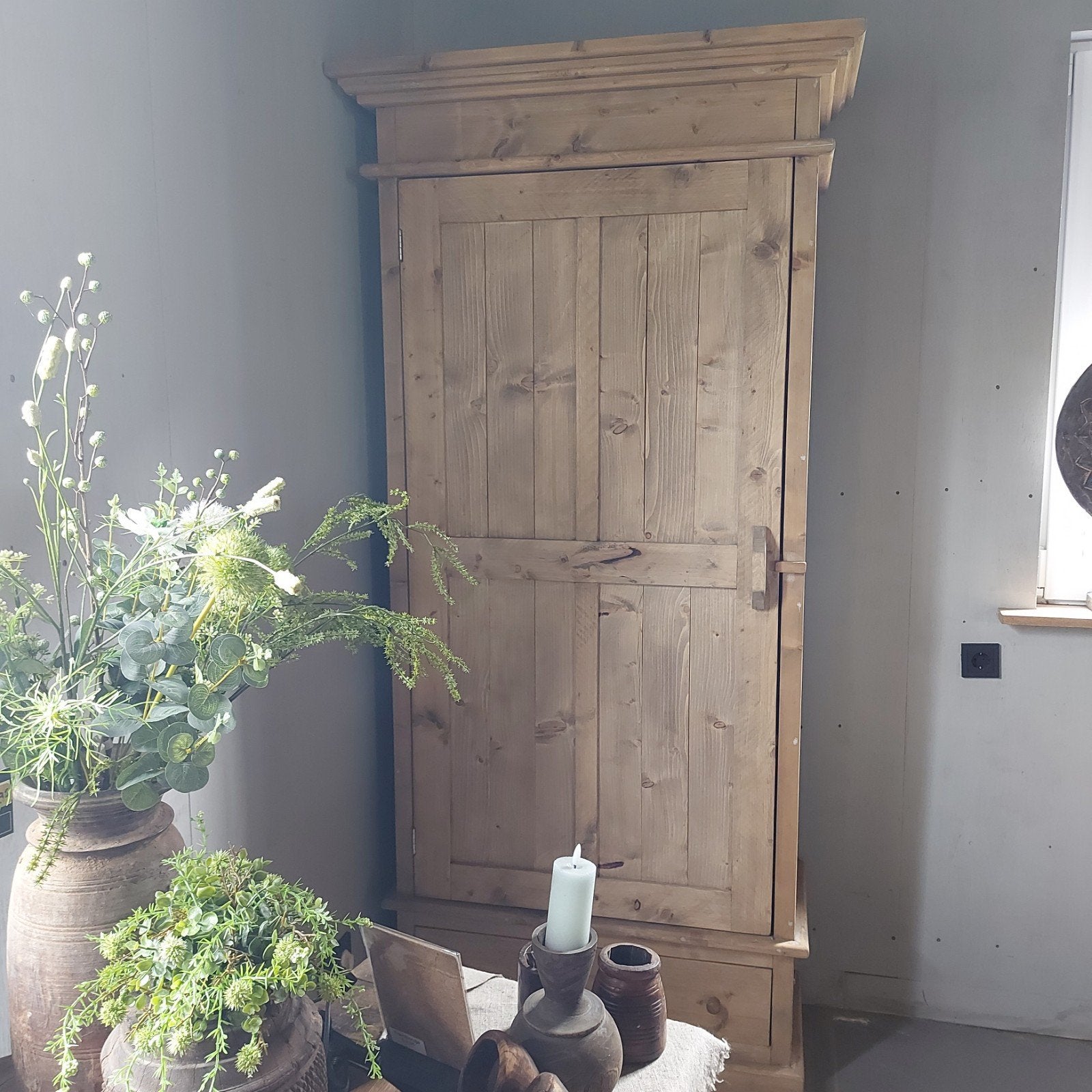 Landelijke 1 deurs kast, Huis en Inrichting, Ophalen
