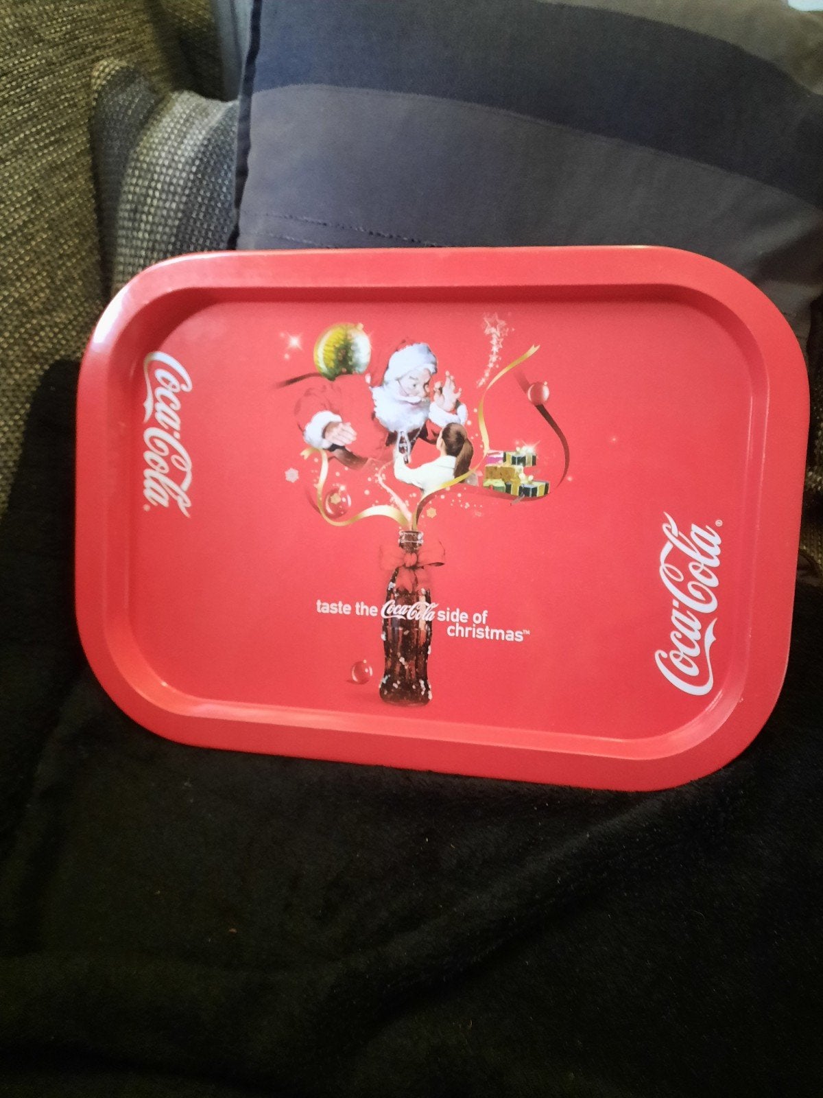 coca cola dienblad, Ophalen of Verzenden, Rechthoekig, Metaal