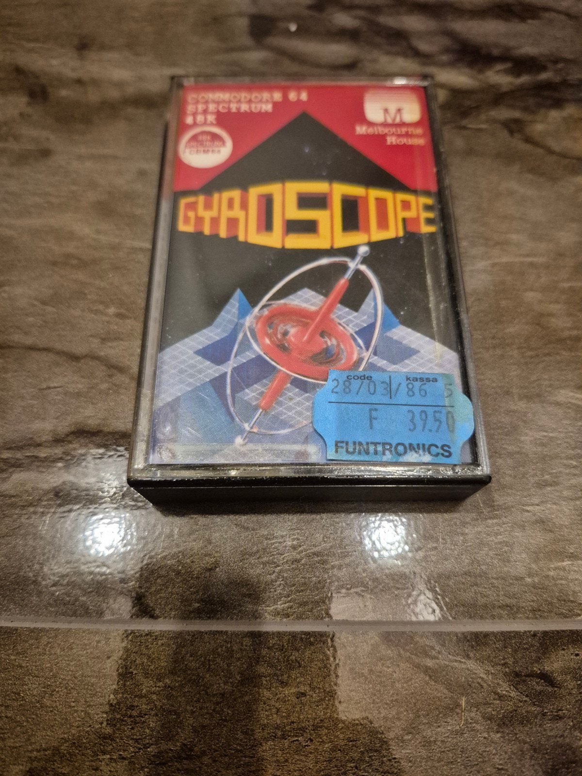 Gyroscope - Commodore 64 (Cassette), Spelcomputers en Games, Games | Pc, Gebruikt, Overige genres, 1 speler, Vanaf 3 jaar, Ophalen of Verzenden