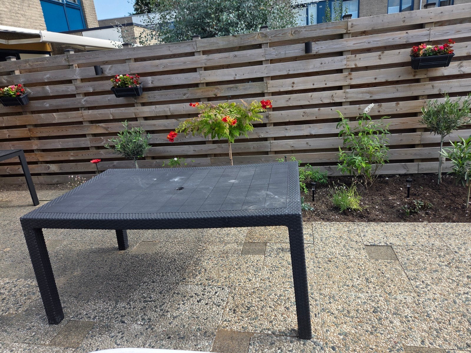 tuintafel gratis af te halen, Tuin en Terras, Tuintafels, Ophalen, Gebruikt, Rechthoekig, Aluminium