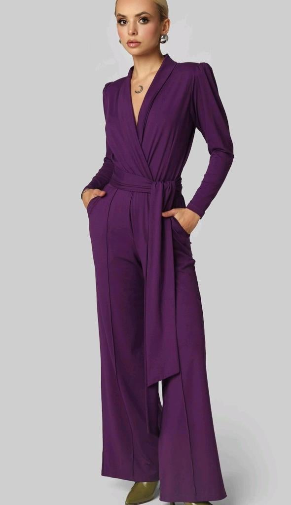 Paars jumpsuit Madnezz House,  maat L, Kleding | Dames, Ophalen of Verzenden, Nieuw, Maat 38/40 (M), Paars