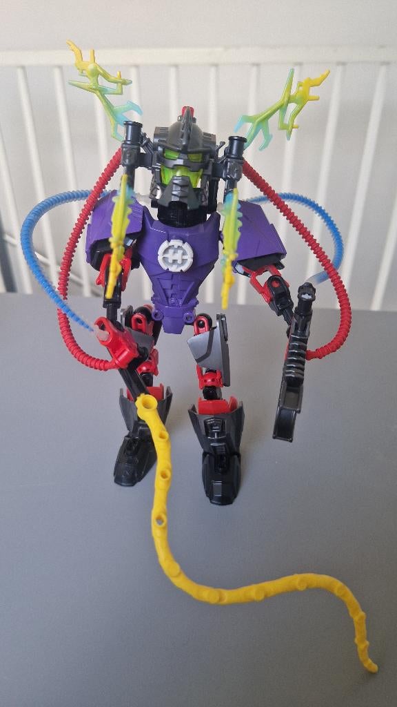 LEGO Bionicle topcombi: Voltrix (6283) + Stringer (6282), Compleet, Bionicle, Lego, Ophalen of Verzenden
