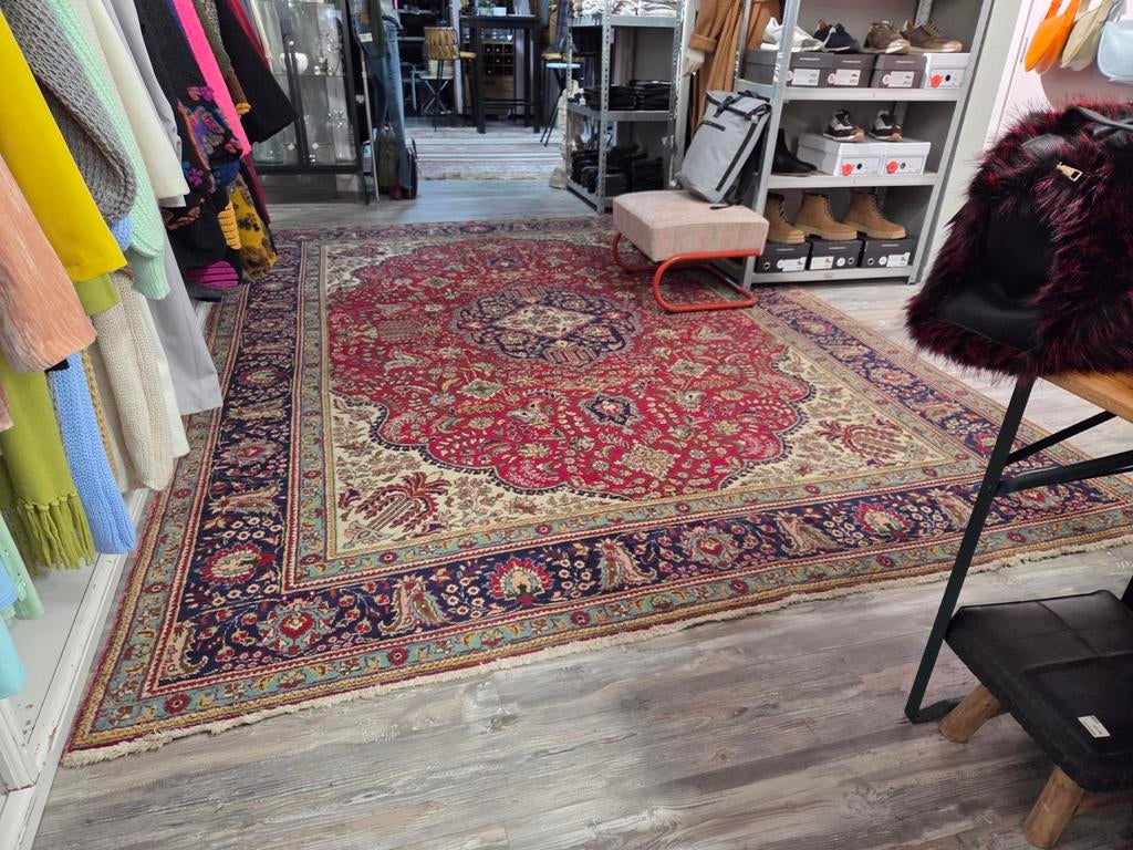 Te koop tapijt uit iran, Gebruikt, 200 cm of meer, Ophalen of Verzenden, 200 cm of meer