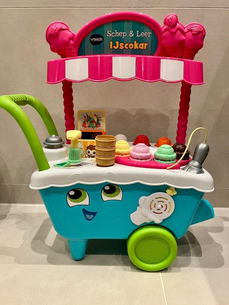 VTech Schep & Leer IJskokar – Nieuwstaat, Kinderen en Baby's, Speelgoed | Vtech, Ophalen, Zo goed als nieuw, 2 tot 4 jaar