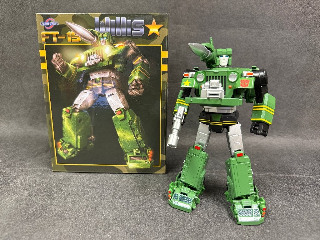 Fanstoys FT-15 Willis Transformers Hound, Verzamelen, Transformers, G1, Ophalen of Verzenden, Zo goed als nieuw, Autobots