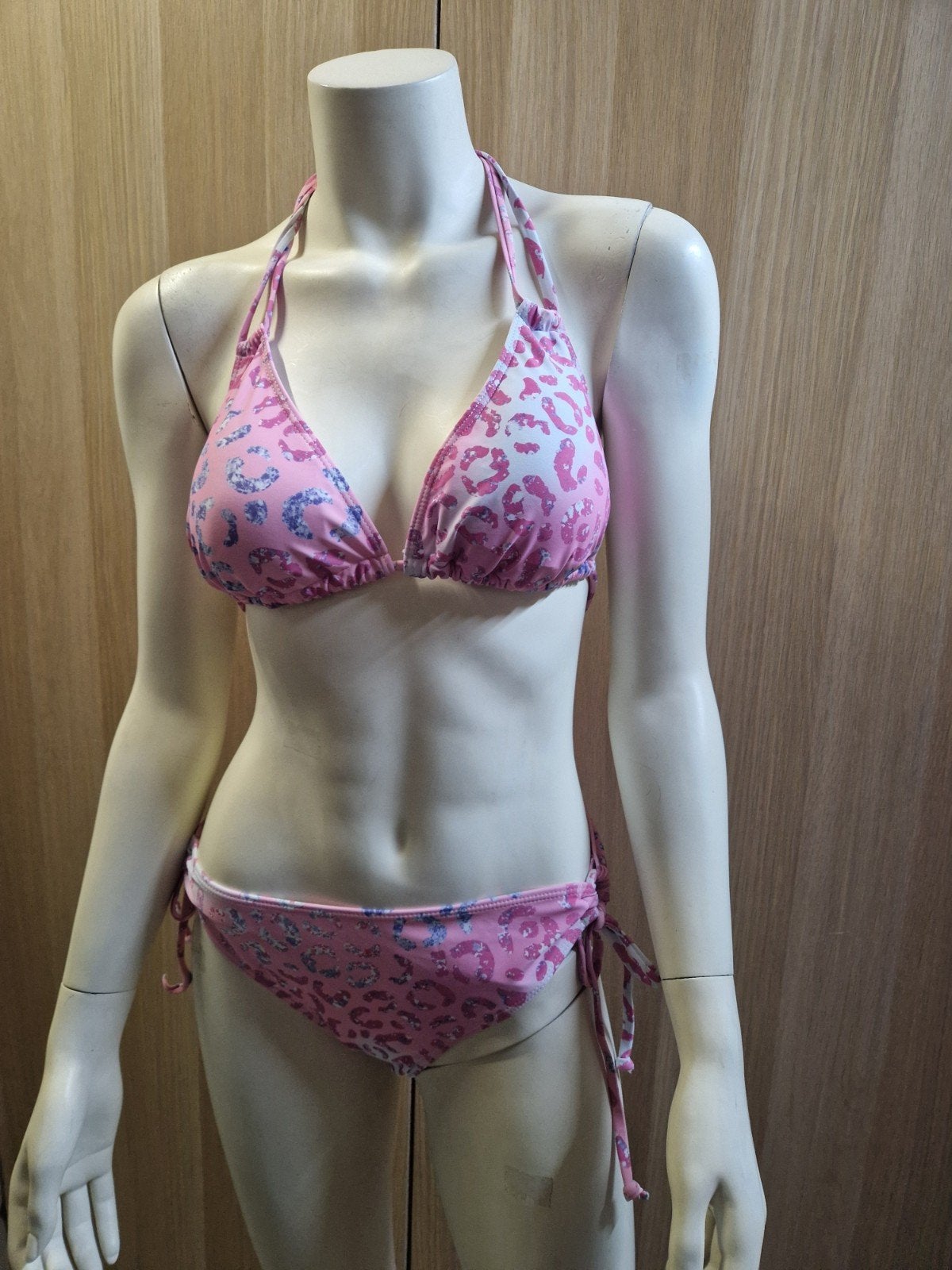 Nieuw Bikini Dames - Roze Panterprint - Maat Xl, Ophalen of Verzenden, Nieuw, Roze, Badpak