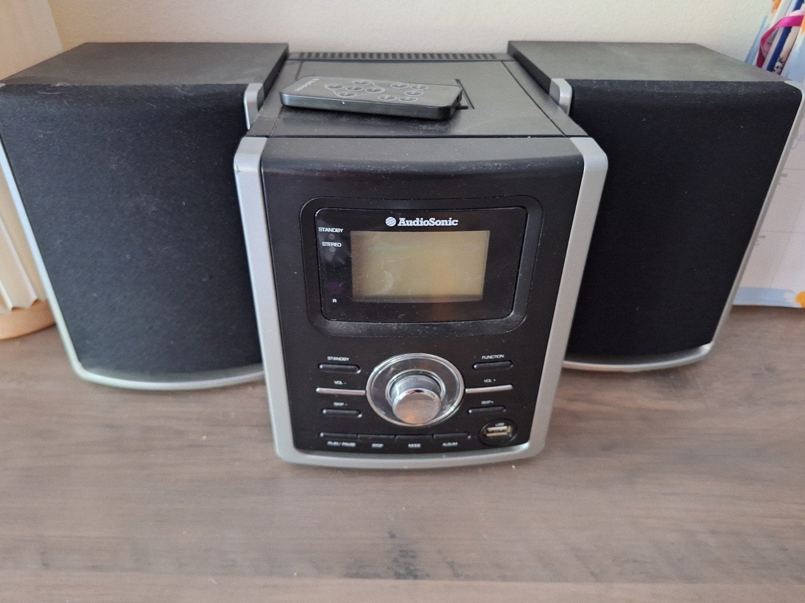 Audiosonic Microset met CD-speler, radio en USB, Overige merken, Gebruikt, Microset, Tuner of Radio
