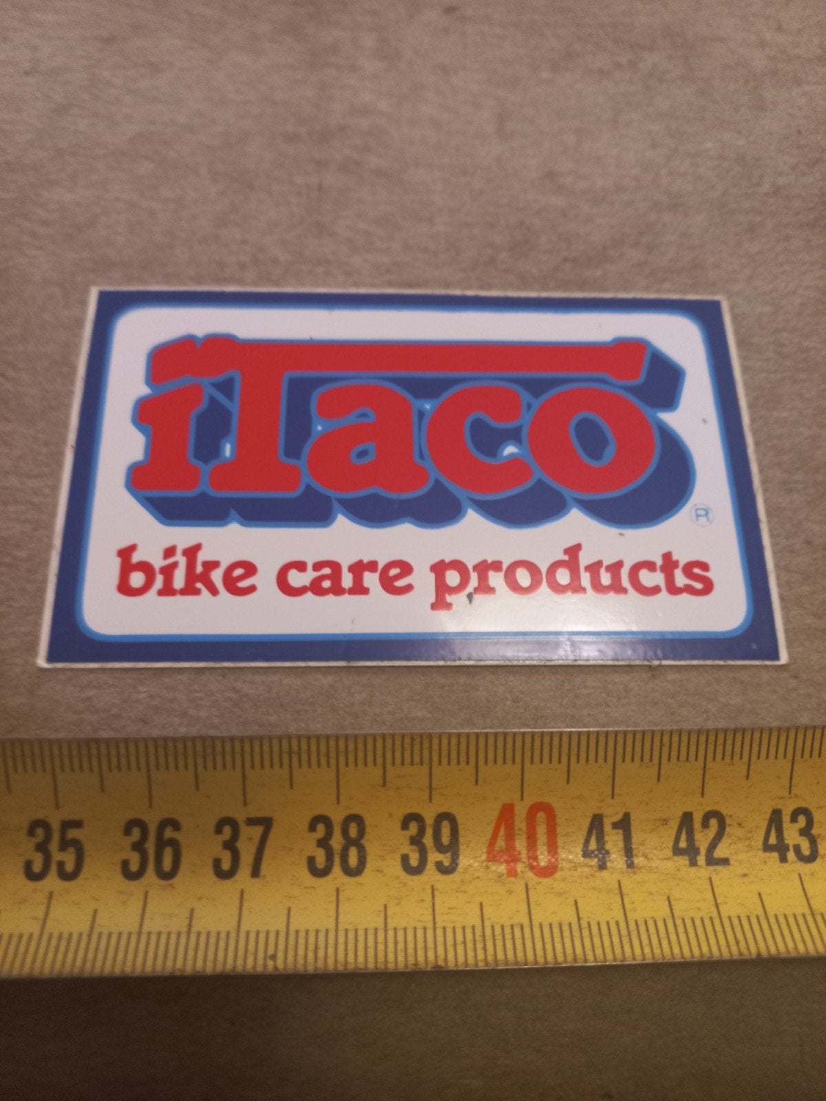 Vintage Ilaco Bike Care Products Sticker - Fietsverzorging, Ophalen of Verzenden, Gebruikt