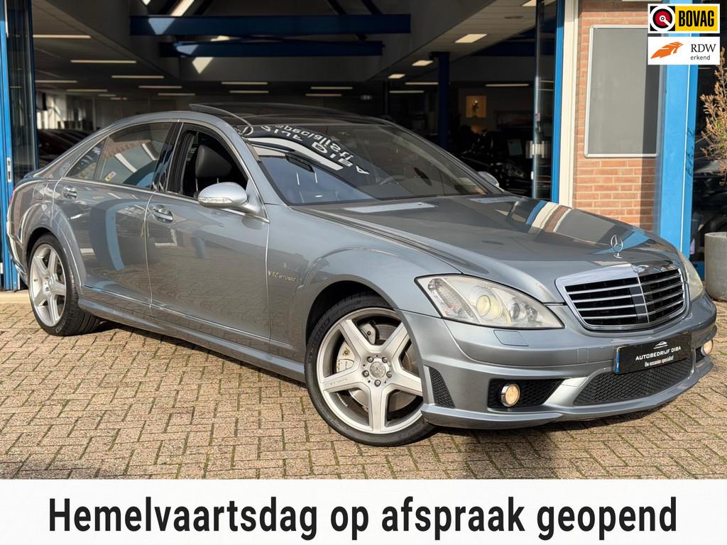 Mercedes-Benz S-klasse AMG 65 Lang V12 2007 YOUNTIMER NAP!, Auto's, Mercedes-Benz, Automaat, Gebruikt, Zwart, 12 cilinders