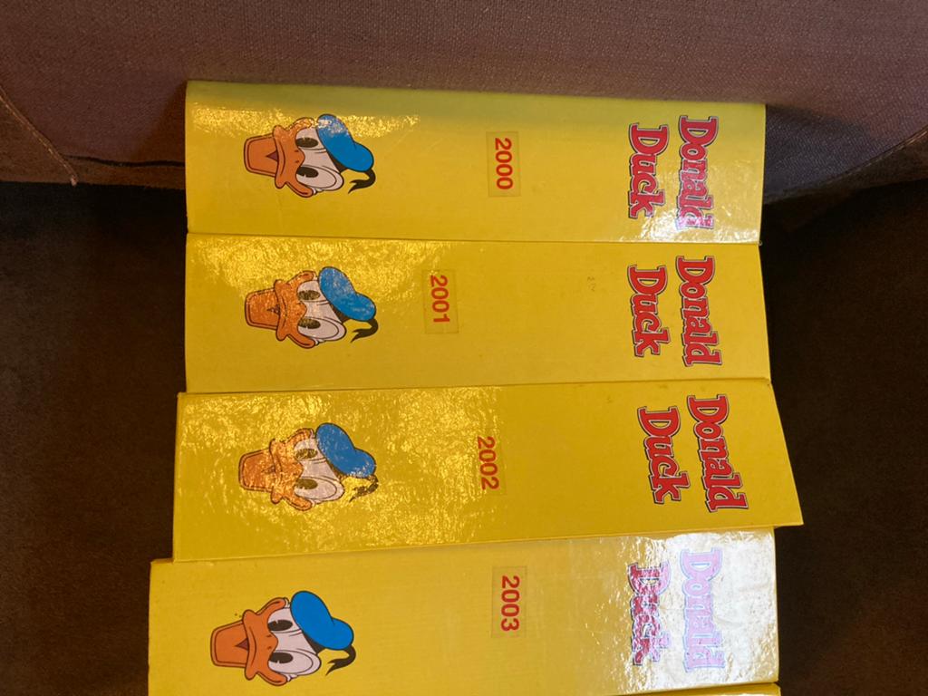 Donald Duck Gebonden Jaargangen 2000 t/m 2006, Complete serie of reeks, Ophalen, Gelezen