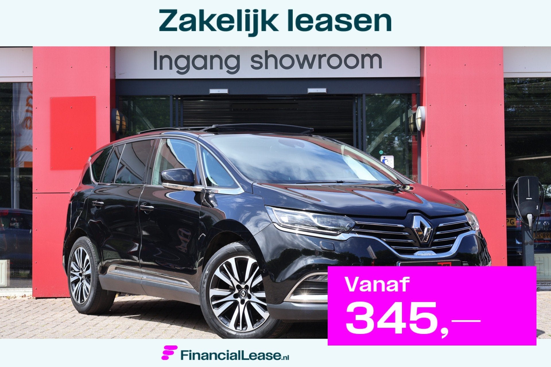 Renault Espace 1.6dCi Initiale Paris 7pers. | 4Control | HUD, Auto's, Renault, Bedrijf, Lease, Financial lease, Espace, ABS, Achteruitrijcamera