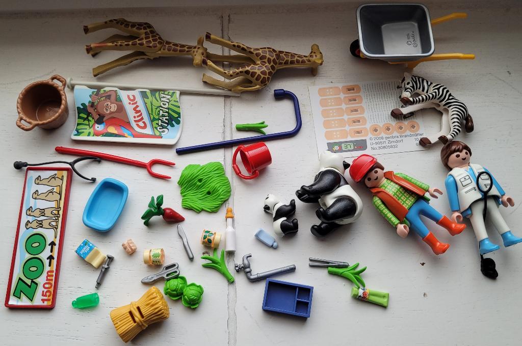 Playmobil Dierenverzorgplaats (4009), Ophalen of Verzenden, Zo goed als nieuw, Complete set