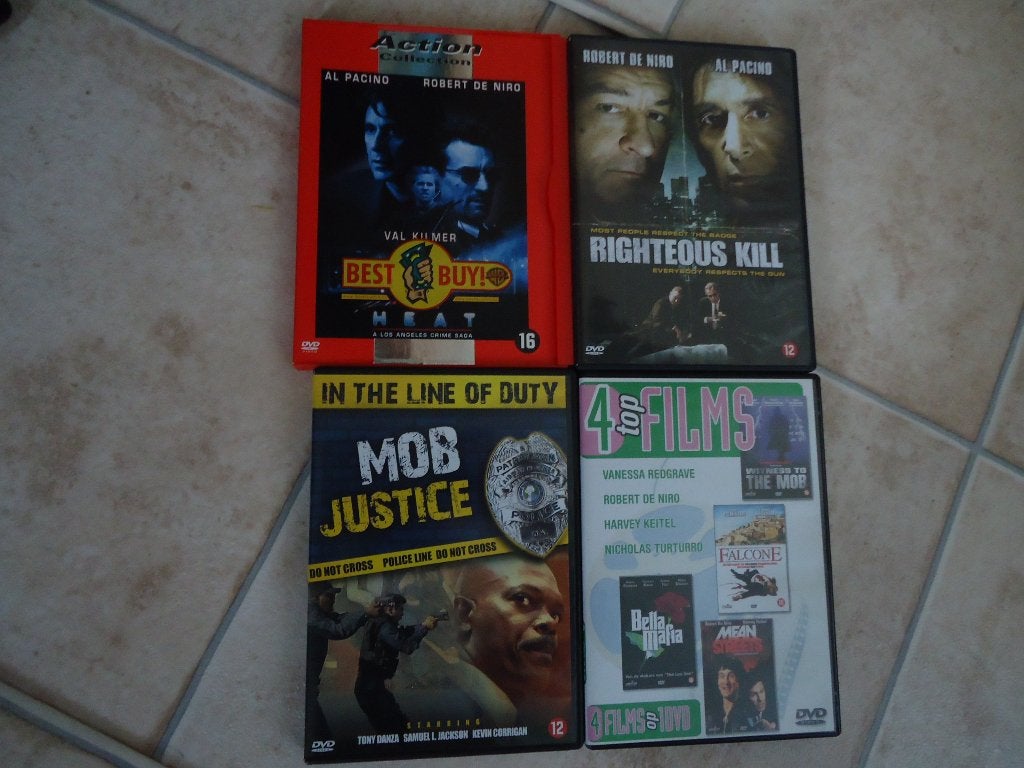 7x misdaad/maffia dvd pakket - Al Pacino, Robert de Niro ea, Maffia en Misdaad, Vanaf 16 jaar, Nederlands, Ophalen of Verzenden