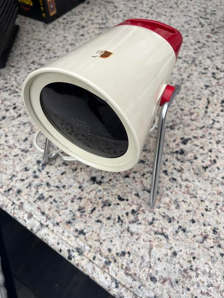Vintage Philips Infraphil Infraroodlamp, Witgoed en Apparatuur, Ophalen of Verzenden, Gebruikt, Overige typen