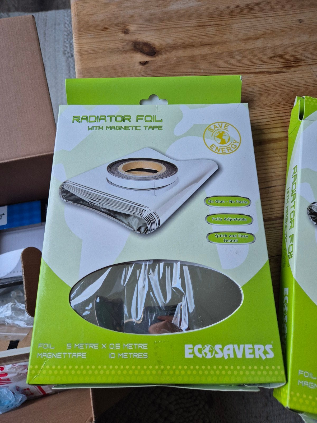 Ecosavers Radiatorfolie met magneetband - 5m x 0.5m, Minder dan 30 cm, Radiator, Nieuw, Minder dan 60 cm