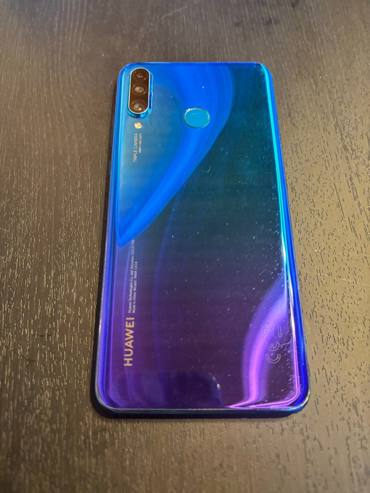Huawei P30 Lite met 48MP Triple Camera, Ophalen, Gebruikt, Blauw, Touchscreen