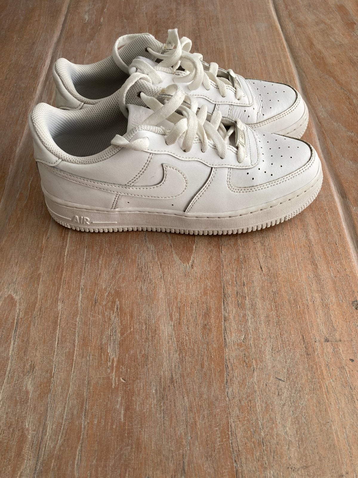 Nike air force wit mt 38.5, Ophalen, Gebruikt, Jongen of Meisje, Schoenen