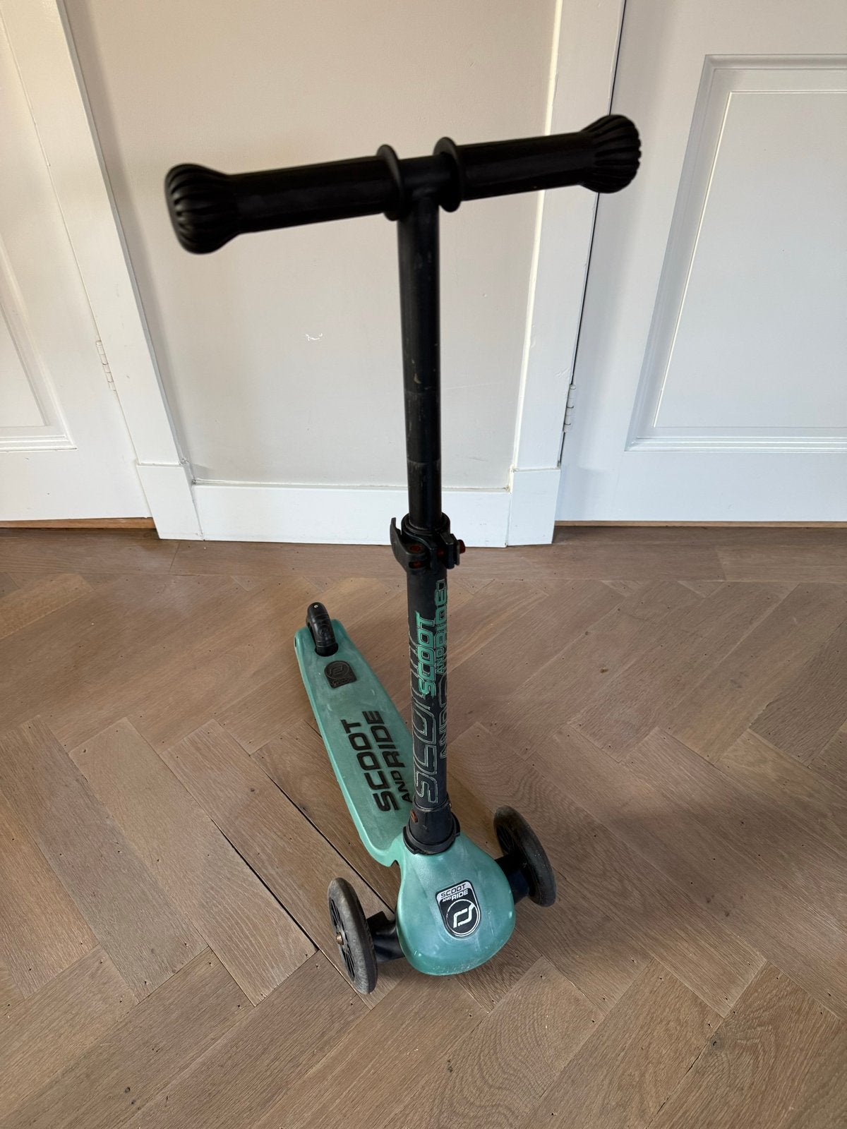 Scoot and Ride step - Groen, Fietsen en Brommers, Steps, Gebruikt, Gewone step, Ophalen