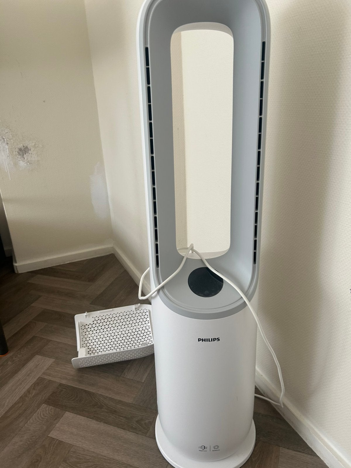 Philips Air Performer 7000 serie, Witgoed en Apparatuur, Ventilatoren, Zo goed als nieuw, Torenventilator, Ventilator met afstandsbediening