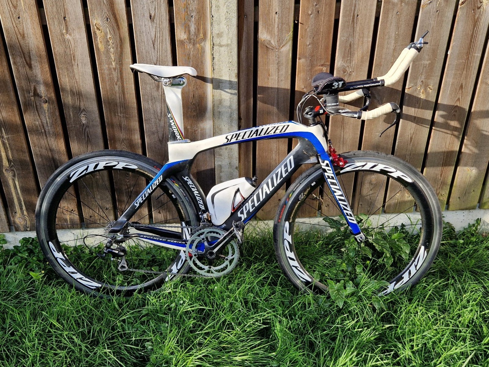Specialized S-Works Shiv Triatlonfiets - Carbon, ZIPP wielen, 28 inch, Carbon, Heren, Zo goed als nieuw